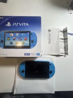 挨*x様 PSvita 2000 アクア ブルー 本体 PCH-2000