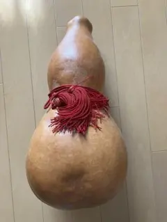 時代物 天然ひょうたん 瓢箪 房飾り・木製栓・王将駒付き 無病息災 魔