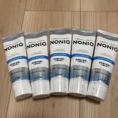 ノニオ 歯磨き粉 ハミガキ 薬用 ライオン クリアハーブミント 口臭 フッ素