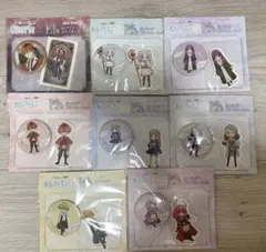 新品　葬送のフリーレン WEBくじ第2弾 缶バッジ＆ステッカーセット　8点セット