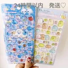 ぷくぷくあわわちゃん　すみっコぐらし　ボンボンドロップシール　プチドロップ