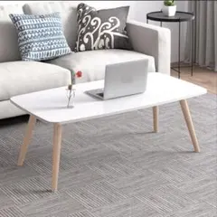 ローテーブル 幅80×奥行40×高さ42.5cm リビングテーブル センター