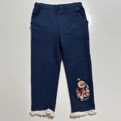 アンパンマン 長ズボン　レギンスパンツ デニム風 100 女の子 保育園