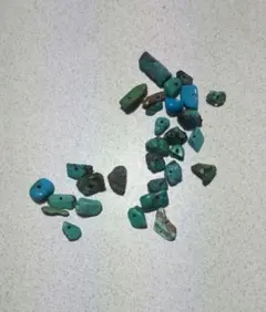 ターコイズ インディアンビーズ 30個