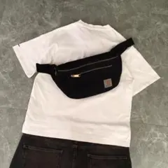 carhartt ボディバッグ　ブラック　シティボーイ　ストリート　アメカジ