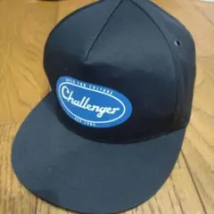 Challenger キャップ 黒色 ロゴ入り