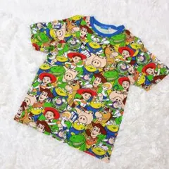 【美品】東京ディズニーリゾート　トイ・ストーリー　Tシャツ　Mサイズ　総柄