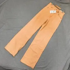 タグ付き『ZARA』ザラ (36) ワイド デニム カラーパンツ