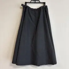 美品！！URBAN RESEARCH DOORS グレー ロングフレアスカート