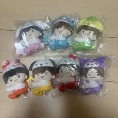 なにわ男子 × サンリオキャラクターズ コラボぬいぐるみ クリップマスコット