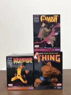 【MARVEL】ACT/CUT プレミアムフィギュア3体セット