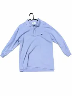 Swag アメカジ Polo Club 長袖ポロシャツ ライトパープル Mサイズのサムネイル