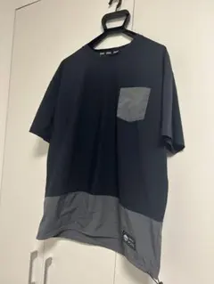GAViC ガビック 胸ポケット切替 半袖Tシャツ XL ネイビー ロゴのサムネイル