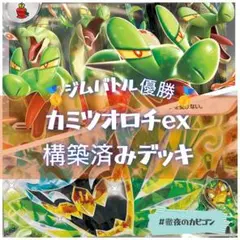 【7/30ジムバトル優勝】カミツオロチex構築済みデッキのサムネイル