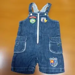 ミキハウス デニムオーバーオール キッズ　90cm