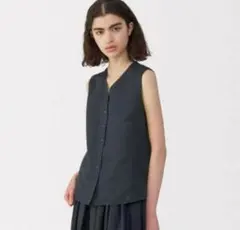 Laube Blanc フレンチスリーブジャケット ダークグレー Laube Blanc フレンチスリーブジャケット ダークグレー - メルカリ