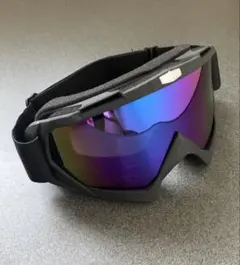 スキー スノボー用ゴーグル/UV400 収納袋付き/メガネ対応曇り止め ミラー