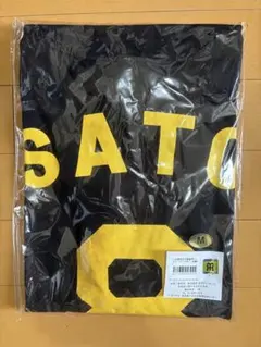 【激レア商品】阪神タイガース シークレットTシャツ 佐藤輝明選手 背番号8 フリーサイズ 未使用品 楽天市場】阪神タイガース tシャツ 佐藤 輝明 背番号8 ブラック（L