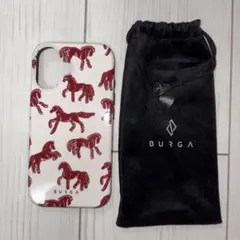 BURGA iPhone16ケース 馬柄