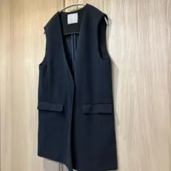 【新品】【再値下】UNFILO ベスト ミドルジレ ネイビー Lサイズ