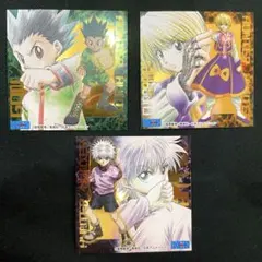 HUNTER×HUNTER/非売品/ゴン/キルア/クラピカ/ステッカー/2002