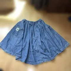 Lee デニム フレアスカート 130のサムネイル
