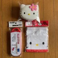 【新品3点】ハローキティ キティ ランチセット 弁当箱 トリオセット 弁当袋