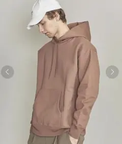 BEAUTY&YOUTH マーセライズドスウェットパーカー メンズS 男女兼用