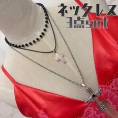 y2k 平成 グランジ マクブリング サブカル 十字架ネックレスsetのサムネイル