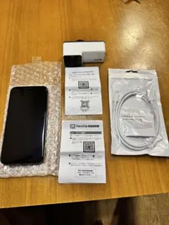 Apple iPhone X 本体 PanoClipライトニングケーブルセット