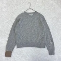 ユニクロ×アニヤハインドマーチ　プレミアムラムクルーネックセーター