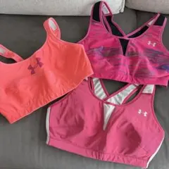 Under Armour スポーツブラ 3点セット