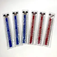 ミッキーマウス＆ミニーマウス定規６点セット