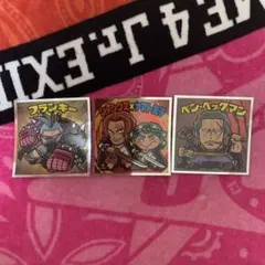 ワンピースマンチョコ　RED 3枚セット