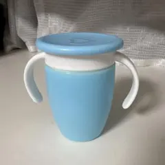 【未使用（洗浄のみ）】マンチキン ミラクルカップ ブルーのサムネイル