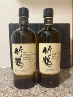 【新品未開封】竹鶴TAKETSURU PURE MALT WHISKY 2本のサムネイル