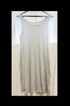 インナー 肌着 下着 重ね着 ワンピース グレー