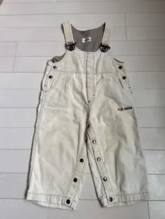 bebe オーバーオール90cm コーデュロイ