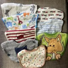 スタイ　よだれかけ　8点セット(2点おまけ)