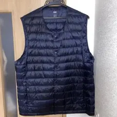 ユニクロ　ウルトラライトダウンベスト　インナー　メンズLサイズ
