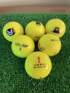 くまもんゴルフボール 6個