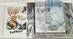 ハイキュー!! 星海光来クランチチョコ缶 特製フォトカード 名言アクリルバッジ