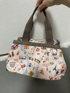 激レア 廃盤品】ハワイ限定 レスポートサック 切手柄 ボストンバッグ