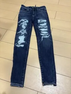 AMERICAN EAGLE ダメージ スキニーデニム