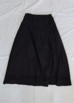 サマンサモスモス 2WAY シャーリングスカート 黒のサムネイル