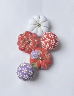 #57 和玉　髪飾り　玉かんざし　七草飾り　つまみ細工髪飾り　七五三髪飾り