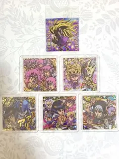 ジョジョの奇妙な冒険 黄金の風 シールウエハース 6枚セット