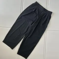 【現行品】ユニクロ ウルトラストレッチ エアリズム ワイドパンツ XL 黒 美品