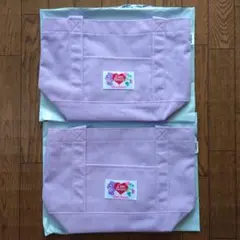 イオン チアパンダ春色コーデュロイバッグ 紫 ケアベア 2個セット