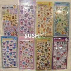 【正規品】 ボンボンドロップシール ディズニー 第2弾 8種セット　コンプリート